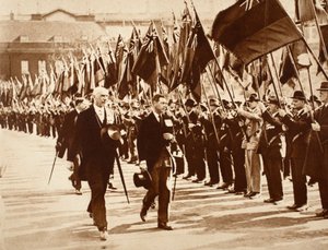 英国軍団とのエドワード王、1914-1918
